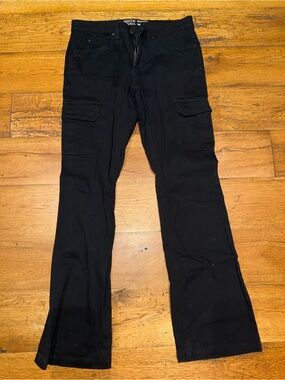 Black Men's Cargo Pants Ninth Hall Zumiez 32
